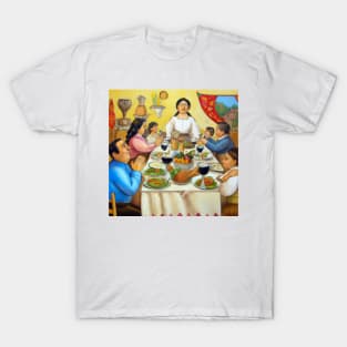 Pueblo Thanksgiving Meal T-Shirt